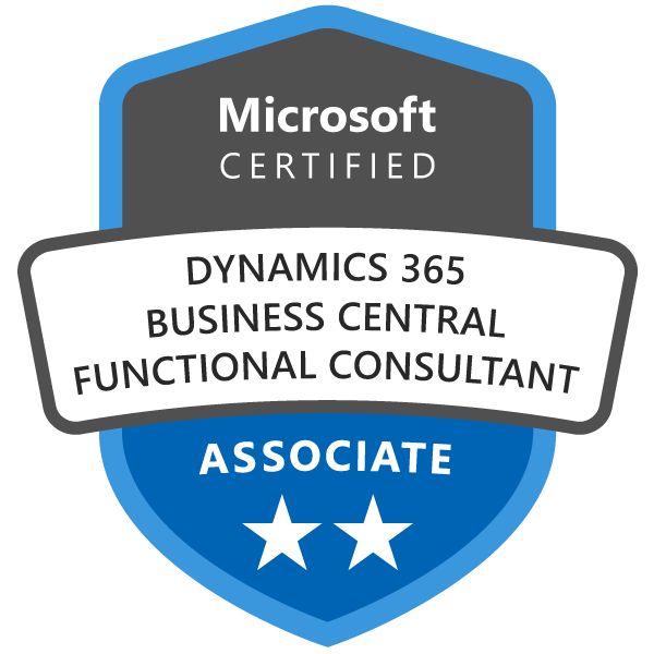 CERT-Associate-Dynamics365-Business-Central-Functional-Consultant